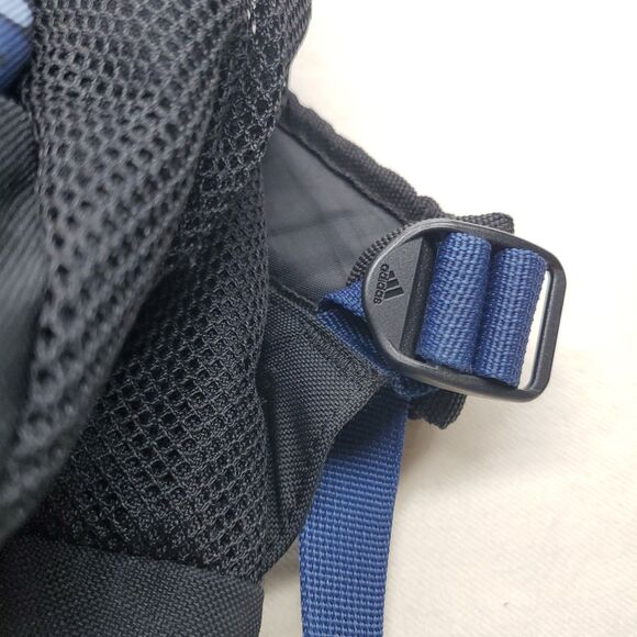 Adidas Blue & Orange Camo Backpack 18″ × 11.5″ × 6″ Street School Bag - Picture 3 of 6